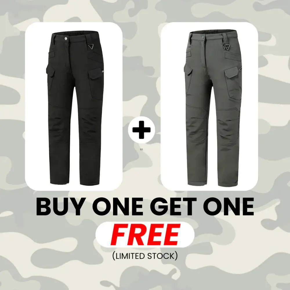 FrostGuard™ | Fleece-Lined Waterproof Utility Trousers - Image 3